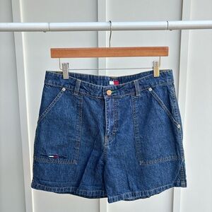 Tommy Hilfiger - Dark Blue Denim Shorts